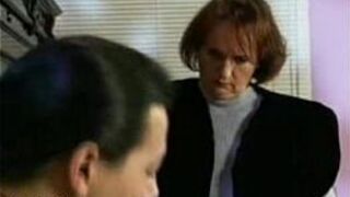 Cougar fuck with a long haired young men in the piano room - porn video