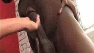 Mature Blonde with Two Blacks - porn video