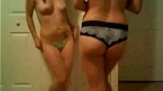 Girls teasing on cam - porn video