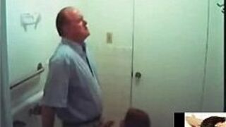 Hidden Camera Busting Secretary Sucking Boss - porn video