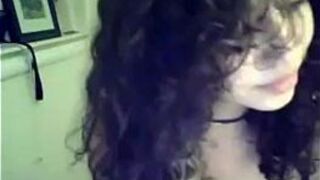 Sweet Latina teens hot stripshow for her BF - porn video