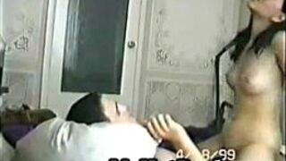 sexy indian babe honey screws her white guy - porn video