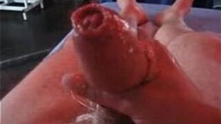 Amateur wife gives nice handjob - porn video