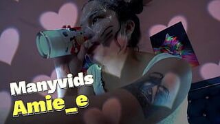 sloppy dildo deepthroat - porn video