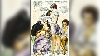 Vintage evil sexual femdom comic - porn video