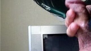 me jerking my small dick - porn video