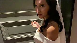 The bride cheated on her husband on her wedding day with his best friend - porn video