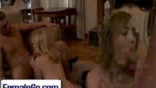 Girl enjoys doggystyle and swallowing cum - porn video