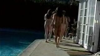 Busty By The Pool - porn video